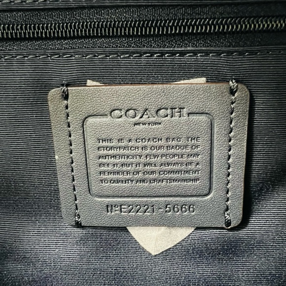COACH Leather Court Backpack - Picture 10 of 15